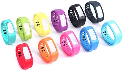 Garmin Vivofit Wristband Multi Color Silicone Fitness Accessory Replacement Wrist Band with Clasps Small Teal