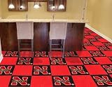 Nebraska Cornhuskers 18X18 Carpet Tiles
