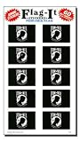 POW-MIA - Military Stickers (60 Pack)