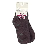 Foot Petals Petal Plusheez, Black Iris 1 pr