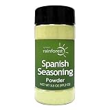 Sylvia's Rainforest Spanish Verde Seasoning, 3-Ounce Bottle (Pack of 4)