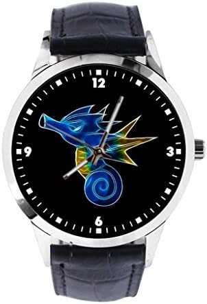Cartoon Tokidoki Customized Unique Design Quartz Movement Black Leather Strap Writ Watches for Men's Women's > Tree Bay