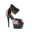 6 Inch Sexy High Heel Platform Shoes Lace Ankle Strap Open Toe Sandal Shoes Penthouse Shoes