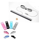 iBox - Replacment Wired Sensor Bar For Nintendo Wii + **Bonus x 4 Wii Controller/Nunchuck Silicone Cases**