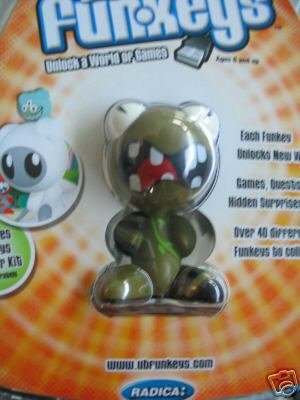 Childrens Toyshop  Toys : Tiki Funkey (Dark Olive Green) U.B. Funkeys