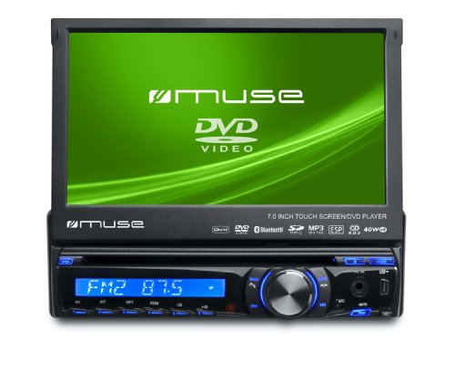 Muse M-725DR Autoradio (17,8 cm (7 Zoll) Display, DVD, USB/SD, PLL Tuner, RDS, Bluetooth)