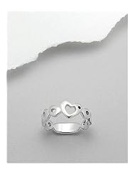 Heart Ring In Sterling Silver