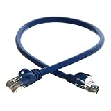 Cat6 Network Ethernet Cable - Blue - 1 Ft.