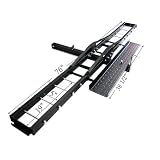 500 lb Heavy Duty Motorcycle Dirt Bike Scooter Carrier Hitch Rack Hauler Trailer with... by T-Motorsports