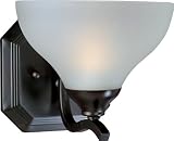 Maxim Lighting 21271FTOI Contour 1-Wall Sconce, Oil Rubbed Bronze Finish with Frosted Glass