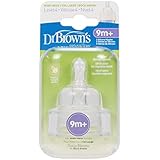 Dr. Brown's 2 Pack Natural Flow Level 4 Wide Neck Nipple