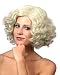 Blonde Marilyn/Madonna Wet Look Wig