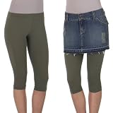 Juniors Xhilaration® 17" Leggings - Silver Moss