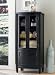 "Antique Black" with Sand Through Terra Cotta Bath Curio Cabinet By Powell Furniture