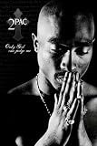 (24x36) Tupac (Only God Can Judge Me) Music Poster Print
