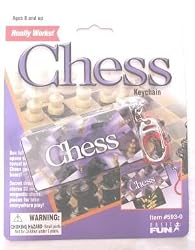 Chess Board Game Keychain by Basic Fun