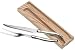 Sabatier Laguiole 2 Piece Stainless Steel Carving Set in Wood Box