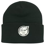 Philadelphia Eagles 75th Anniversary Cuffed Winter Knit Hat - Black