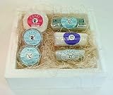 Surface Ripened Assortment of Cow and Goat Cheeses