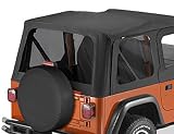 Bestop Tinted Window Kit -8895 Wrangler factory soft tops or Bestop #51120