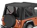 Bestop Tinted Window Kit -8895 Wrangler factory soft tops or Bestop #51120