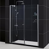 DreamLine ALLURE Adjustable 48 to 55 Pivot Shower DoorChrome