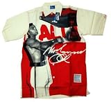 Platinum FUBU Muhammad Ali Button Down Short Sleeve Dress Shirt