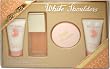 White Shoulders by Elizabeth Arden for Women 4 Piece Set Includes: 1.5 oz Eau de Cologne Spray + 1.7 oz Perfumed Body Lotion + 1.25 oz Bath Powder + 1.7 oz Gentle Moisturizing Body Wash