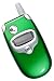 Technocel Housing for Motorola V300 - honey green