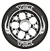 Yak Mechanic Wheel Black-Black 100mm
