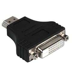 Hama Kompaktadapter HDMI-Stecker - DVI-D-Kupplung, Schwarz
