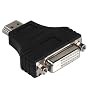 Hama Kompaktadapter HDMI-Stecker - DVI-D-Kupplung, Schwarz