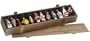 Thomas Pacconi Hand-Painted Glass Family Good Luck Ornaments In Wood Storage Crate, Set Of 12