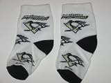 PITTSBURGH PENGUINS Team Logo Cotton BABY BOOTIES.