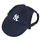 New York Yankees Logo Dog Baseball Cap Hat Size M/L