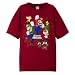 Boys' Wii Mario Graphic Tee - Red