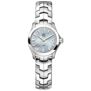 TAG Heuer Women's WJF1411.BA0585 Link Quartz Blue Mother of Pearl Dial Watch