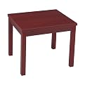 Woodtone Laminate End Table- Mahogany