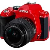 Pentax K-r 12.4 MP Digital SLR Camera with 3.0-Inch LCD and 18-55mm f/3.5-5.6 Lens (Red)