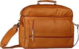 David King Leather 105 Laptop Briefcase Shoulder Bag