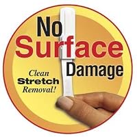 2 x Small Hooks with 3M Command(tm) Adhesive Strips showing woman's hand and hook