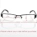 Fashion Sports Design Reading Outdoor Bifocal Readers Eye Presbyopic Glasses +2.00 Case