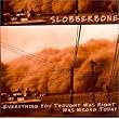 Everything You Thought Was Right Was Wrong Today ~ Slobberbone
