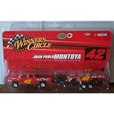 Juan Pablo Montoya #42 Big Red Dodge 1 64 Scale Car and Trailer and Dodge Ram Truck 1 64...