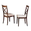 X-Back Side Chair - Espresso (Set of 2)