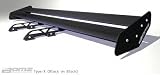 Bomz Universal Aluminum Wing Type X - Black