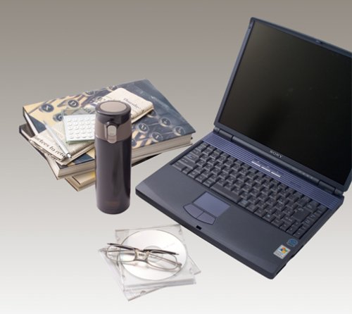 Cover image : THERMOS 真空断熱ケータイマグ メタリックブラック JMX-500 MBK