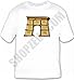 T-shirt with Arc de Triumphe, gateway, international