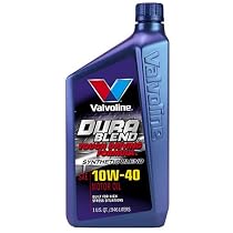 Valvoline vv301 DuraBlend SAE 10w-40 Motor Oil, Pack of Six 1 Quart Bottles