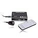 PORTTA PET0301S 3x1 Port HDMI Switch/Switcher 1080P Supports 3D with IR Wireless Remote Ultra High...
